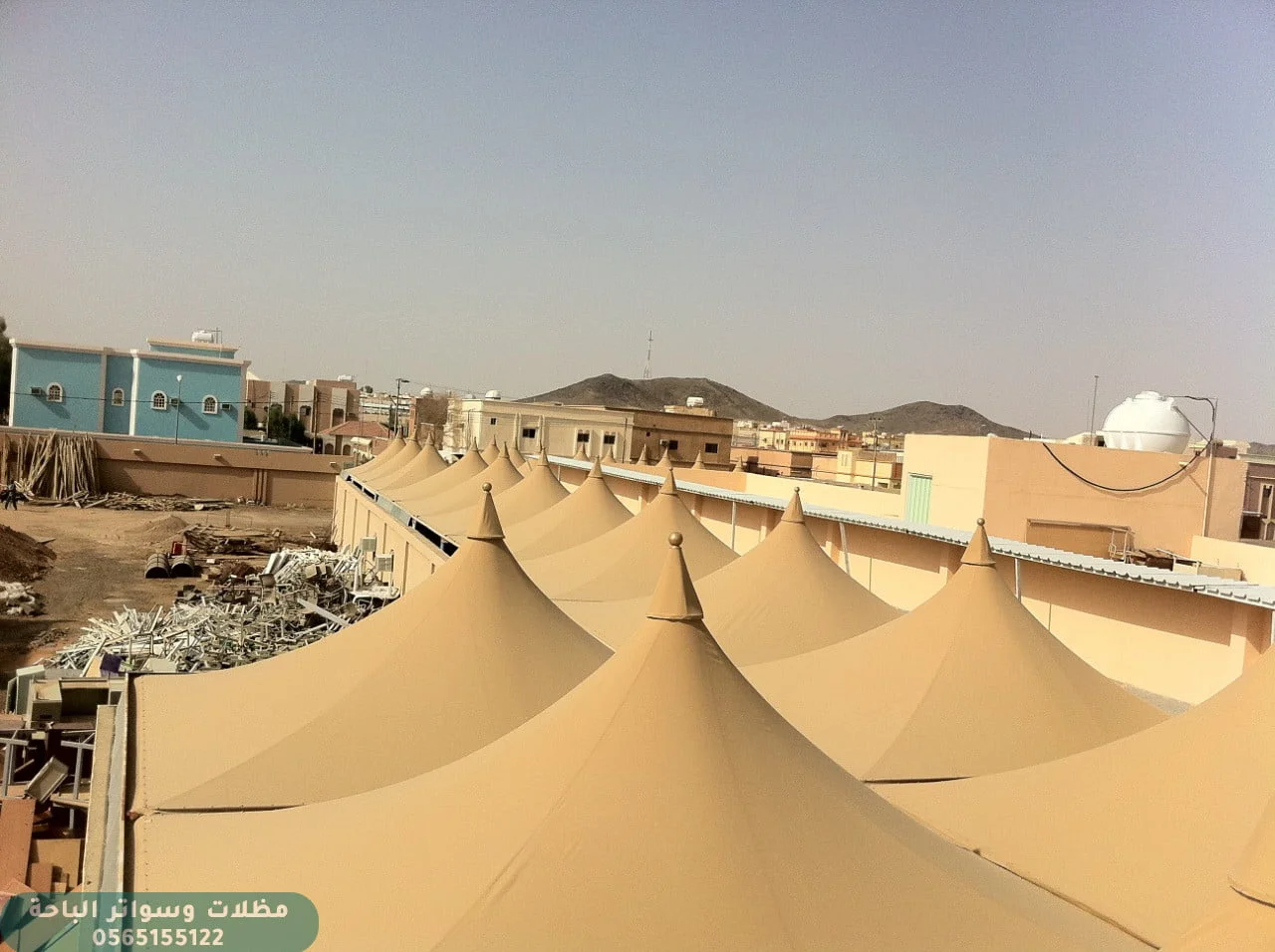 مظلات المدارس